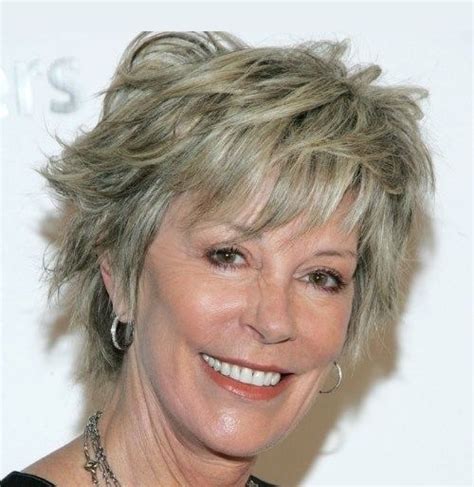 Add a fringe for framing your face. . Short choppy hairstyles for over 60
